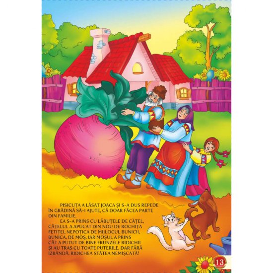 Ridichea Uriasa, Povesti cu ilustratii A4