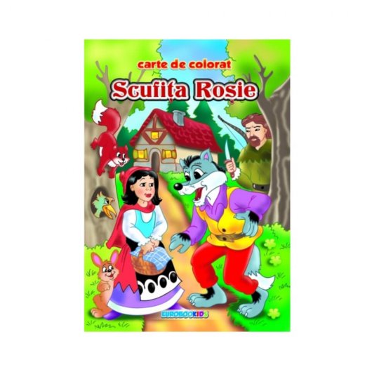 Scufita Rosie, Carte de Colorat B5