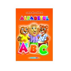 Alfabetul, Carte de Colorat B5