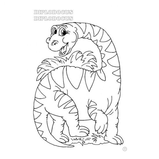 Desene Mari pentru Cei Mici, Dinozauri, Carte de Colorat B5