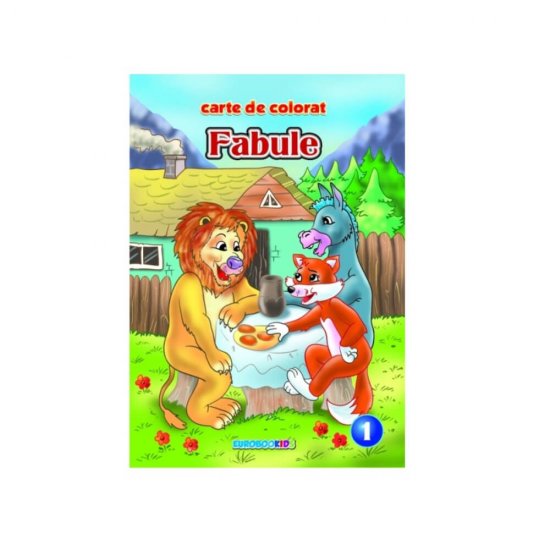 Fabule Volumul 1, Carte de Colorat B5