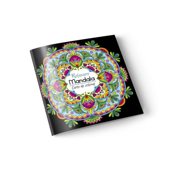 Carte de Colorat A4 Daco, Model Mandala, 24 Pagini, Carte de Colorat pentru Adulti, Carte Colorat Adulti, Carte de Colorat A4 Adulti, Mandala pentru Adulti, Carte de Colorat Mandala pentru Adulti, Carte Colorat Antistres