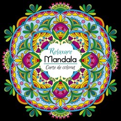 Carte de Colorat A4 Daco, Model Mandala, 24 Pagini, Carte de Colorat pentru Adulti, Carte Colorat Adulti, Carte de Colorat A4 Adulti, Mandala pentru Adulti, Carte de Colorat Mandala pentru Adulti, Carte Colorat Antistres