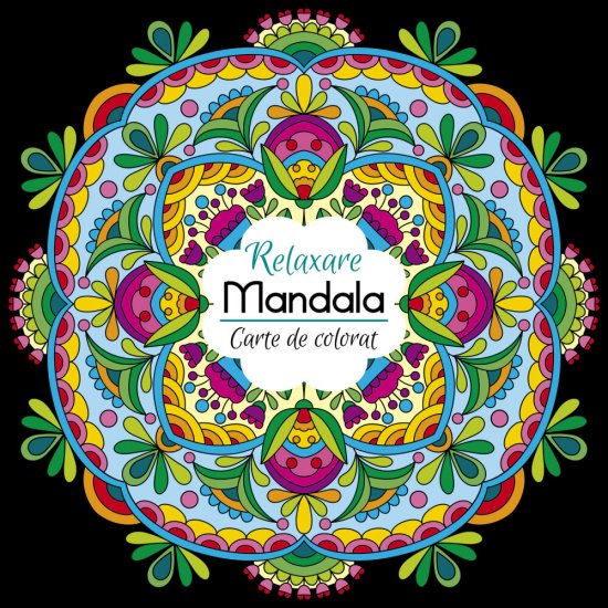 Carte de Colorat A4 Daco, Model Mandala, 24 Pagini, Carte de Colorat pentru Adulti, Carte Colorat Adulti, Carte de Colorat A4 Adulti, Mandala pentru Adulti, Carte de Colorat Mandala pentru Adulti, Carte Colorat Antistres