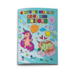 Carte de Colorat Daco A4, Model Unicorn, 24 Pagini, Carte de Colorat Daco, Carte Colorat A4, Carte de Colorat A4 Daco, Carte de Colorat cu Modele, Carte de Colorat Copii, Carte de Colorat pentru Copii, Carte de Colorat cu Povesti
