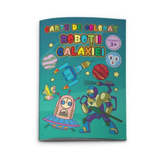 Carte de Colorat Daco A4, Model Robotii Galaxiei, 24 Pagini, Carte de Colorat Daco, Carte Colorat A4, Carte de Colorat A4 Daco, Carte de Colorat cu Modele. Carte de Colorat Copii, Carte de Colorat pentru Copii, Carte de Colorat cu Povesti