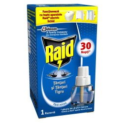 Rezerva Lichid Anti-Tantari pentru Aparat Electric Raid, 21 ml, Impotriva Tantarilor, Insecticid, Rezerva Lichida Aparat Anti Tantari, Rezerve Lichide Aparate Raid Impotriva Tantarilor, Solutii Raid Impotriva Tantarilor