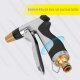 Set 5 Piese Pistol de Irigat Deli, Metal si Plastic, Viteze Variabile, Distanta Pulverizare 8 m, Buton de Blocare, Pistol pentru Irigat, Pistol de Udat, Pistol pentru Udat, Pistol pentru Irigat, Pistol Irigat, Pistol Irigatie, Pistol Irigare