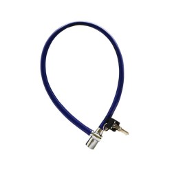 Cablu Antifurt Master Lock, 55cm x 6mm, Invelis Vinil, Cabluri Antifurt cu Incuietoare Tip Cilindru,  Cablu Antifurt cu Cheie, Cablu Antifurt pentru Biciclete, Cabluri Antifurt Biciclete cu Cheie, Cablu Antifurt Biciclete cu Inchizatoare