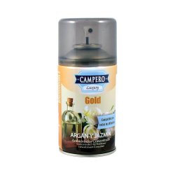 Rezerva Odorizant Camera Campero Luxury Gold, 250 ml, Parfum de Ulei de Argan si Iasomie, Rezerve Odorizant Camera, Odorizante de Camera, Rezerva pentru Odorizant de Camera, Odorizant Camera Rezerva, Rezerva Odorizant cu Iasomie