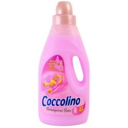 Balsam Rufe Coccolino Sensazione Seta, 2L, 22 Spalari, Parfum Fresh, Detergent pentru Haine, Balsamuri pentru Rufe, Balsam pentru Ingrijire Haine, Balsamuri pentru Haine
