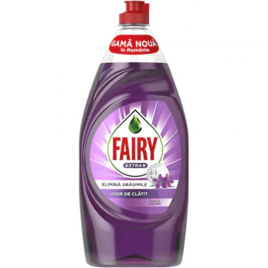 Detergent Lichid FAIRY Lily, 900 ml, Indepartarea Grasimilor, Liliac, Detergent de Vase, Detergent Lichid pentru Vase, Detergent de Vase cu Liliac, Detergent pentru Vase Antidegresant, Detergent Antidegresant, Detergent Lichid Fairy