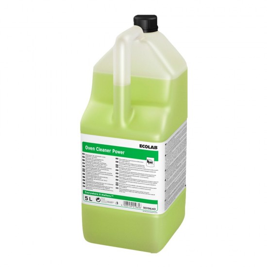 Degresant Lichid pentru Cuptoare Ecolab Oven Cleaner Power, 5 L, Detergent Degresant pentru Cuptoare, Degresant pentru Cuptoare, Detergent Lichid Cuptoare, Detergenti Cuptoare, Detergenti pentru Cuptoare, Degresanti de Cuptoare