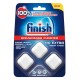 FINISH Tablete pentru Curatat Masina de Spalat Vase, 3 Buc/Set  Elimina Grasimea, Pastile pentru Masina de Spalat, Detergent pentru Masina de Spalat Vase, Set 3 Tablete Degresante, Detergent Anti Grasime, Tablete Degresante Masina de Spalat Vase