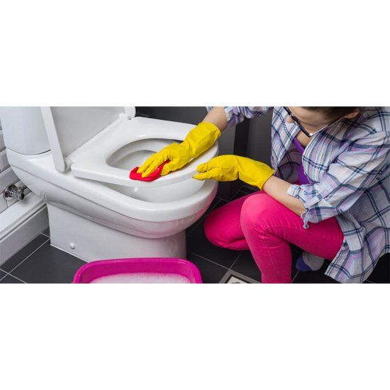 Solutie Curatare Toaleta Misavan Gel Wc Clor 4 in 1, 1L, Solutie Tip Gel pentru Igienizare, Solutie Misavan cu Clor, Solutie Impotriva Calcarului, Solutie Curatare Sanitare