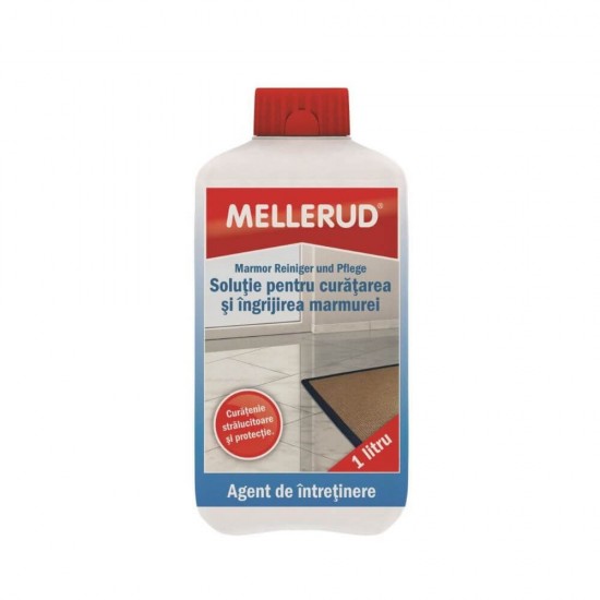 Solutie Curatare si Ingrijire Marmura Mellerud, 1 L, Solutie pentru Curatarea si Ingrijirea Marmurei, Solutie Curatare Marmura, Solutie Ingrijire Marmura, Solutie Protejare Marmura, Solutie Marmura, Solutie Curatare Gresie, Solutie Ingrijire Gresie
