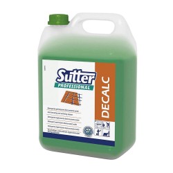 Detergent Detratant Lichid Sutter Decalc, 5 L, Detergent Detratant pentru Pardoseli, Detartrant Gresie si Faianta, Solutie Detratrant pentru Gresie si Ceramica, Solutie Anticalcar pentru Baie, Sutter Decalc Solutie Baie