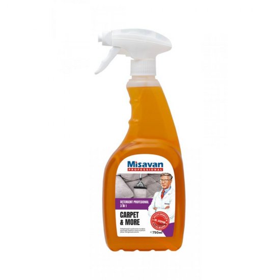 Detergent 3 in 1 pentru Tapiterii, Covoare si Mochete Dr. Stephan Carpet&More, 750 ml, cu Pulverizator, Detergent Tapiterii, Detergent Covoare, Detergent Mochete, Detergent Textile, Detergenti Covoare, Detergenti Mochete, Solutie Curatare Covoare