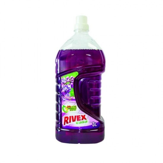 Solutie Curatare Suprafete Rivex Casa, 3 L, Parfum Floral, Solutie Universala Suprafete, Solutie Universala Curatare Suprafete, Solutie Rivex Casa, Detergent Universal, Detergenti Universali, Solutii Suprafete, Solutii Universale pentru Suprafete