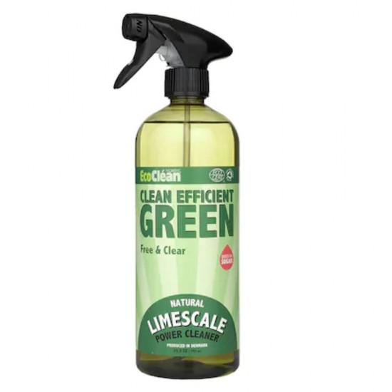 Solutie Spray de Baie ECO CLEAN NORDIC, 750 ml, Fara Parfum, Solutii Eco de Curatat Baia, Detergent Degresant cu Pulverizator pentru Multi Suprafete, Detergent de Baie ECO CLEAN, Detergent Degresant Spray pentru Baie