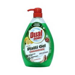 Detergent Concentrat de Vase Lichid DUAL POWER, 1 L, Parfum de Lamaie, Detergent cu Pompa, Detergent Vase, Detergent de Vase cu Lamaie Detergent Concentrat de Vase Lichid DUAL POWER, 1 L, Parfum de Lamaie, Detergent cu Pompa, Detergent Vase, Detergent de Vase cu Lamaie