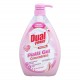 Detergent Concentrat de Vase Lichid DUAL POWER, 1 L, pentru Maini Delicate, Detergent cu Pompa, Detergent Vase, Detergent Vase Antibacterian, Detergent Vase cu Pompita