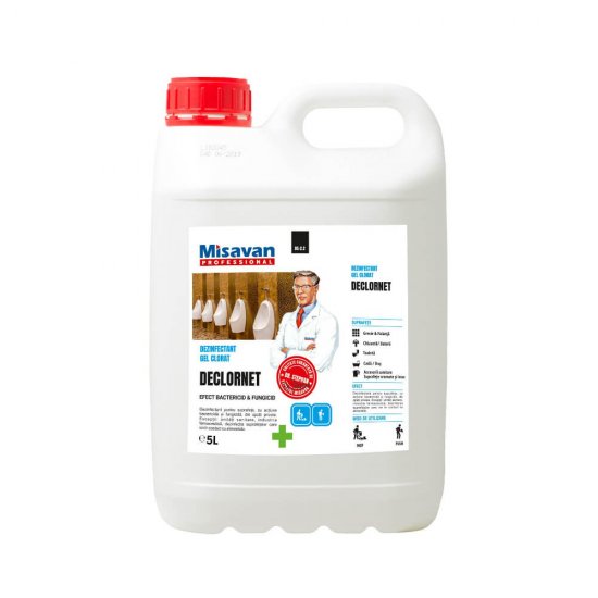 Dezinfectant Gel Clorat pentru Toaleta 5L Dr.Stephan Declornet, Dezinfectant Toaleta, Dezinfectant pentru Toaleta, Dezinfectant cu Clor Toaleta, Dezinfectant Gel Toaleta, Detartrant Toaleta, Detartrant WC, Solutie pentru Toaleta, Dezifectant Toaleta