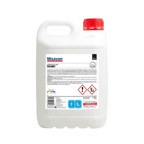 Dezinfectant Gel Clorat pentru Toaleta 5L Dr.Stephan Declornet, Dezinfectant Toaleta, Dezinfectant pentru Toaleta, Dezinfectant cu Clor Toaleta, Dezinfectant Gel Toaleta, Detartrant Toaleta, Detartrant WC, Solutie pentru Toaleta, Dezifectant Toaleta