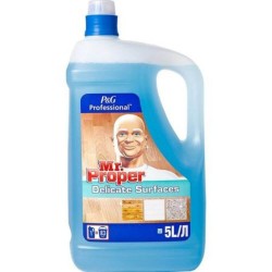 Detergent Mr. Proper pentru Multisuprafete, 5 L, Parfum Fresh, Detergent Lichid pentru Multisuprafete, Solutie pentru Faianta, Detergent Lichid pentru Gresie, Solutie Universala de Curatat