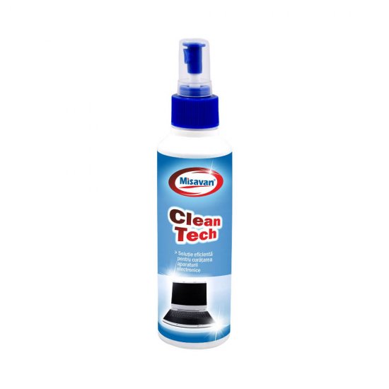 Solutie Curatare Aparatura Electrica Misavan 250ml, Solutie Curatare Monitoare, Solutie Curatare Ecrane, Solutie Curatare Camera Foto, Solutie Curatare Camera Video, Solutie Spray Curatare Aparatura Electrica