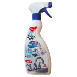 Spray Solutie Anticalcar Zorex Pro Power Action, 500 ml, Fara Parfum, Solutie Anticalcar pentru Baie si Bucatarie, Solutie Curatat Universala cu Pulverizator, Spray Lichid Anticalcar, Solutie Spalat Baia, Solutii si Produse de Curatenie Spray Solutie Anticalcar Zorex Pro Power Action, 500 ml, Fara Parfum, Solutie Anticalcar pentru Baie si Bucatarie, Solutie Curatat Universala cu Pulverizator, Spray Lichid Anticalcar, Solutie Spalat Baia, Solutii si Produse de Curatenie