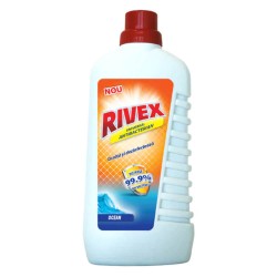Solutie pentru Suprafete Antibacteriana Rivex Ocean, 1L, Solutie de Curatat Multisuprafete, Solutie de Curatat cu Clor, Solutie Gel pentru Curatat Diverse Suprafete