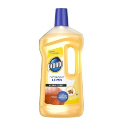 Detergent Parchet Pronto Extra Care, 750 ml, cu Ulei de Migdale, Detergent Hidratare si Protejare Suprafete de Lemn, Solutie de Curatat Parchet, Solutie Ingrijire Parchet, Solutie Curatare Podele, Solutie Curatare Suprafete din Lemn