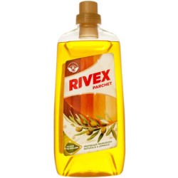 Detergent pentru Parchet cu Ulei de Masline, RIVEX, 1 L, Solutie de Curatat Pardoseli, Detergent pentru Pardoseli, Detergent pentru Podele, Detergent de Curatare Parchet, Solutie de Curatat Podele din Lemn, Solutie Podele cu Ulei de Masline