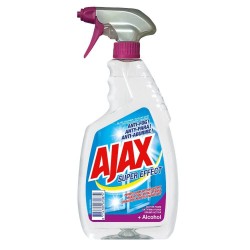 Detergent Geamuri Ajax Optimal 7 Cristal, 500 ml, Solutie Geamuri cu Pulverizator, Solutie Curatat Ferestre cu Pulverizator, Solutie Geamuri Ajax Super Effect, Solutii Ajax pentru Geamuri, Solutie Lustruit Geamuri si Suprafete din Sticla
