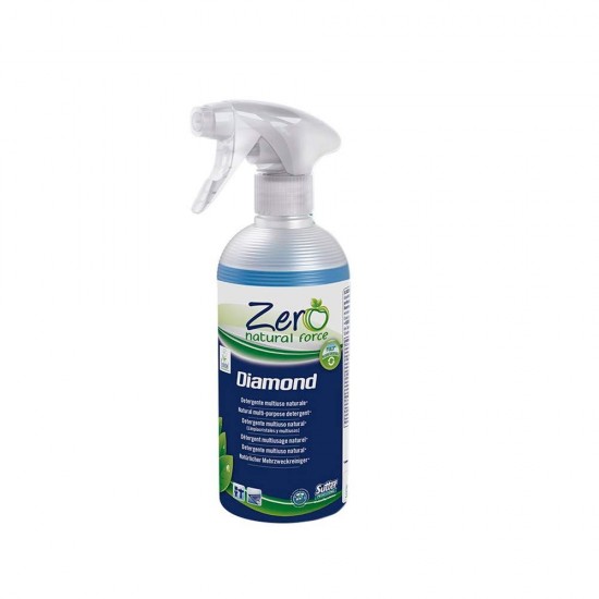 Degresant Universal Natural 500 ml, Diamond Amber, pentru pentru Sticla si Oglinzi, Curatenie Sticla si Oglinzi, Curatenie Casa, Solutie pentru Curatare