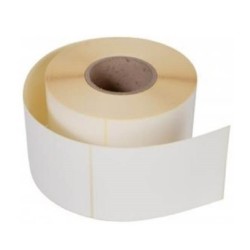 Etichete Semilucioase 58x60 mm, 600 Etc/Rola, Autocolant Semilucios cu Adeziv Permanent Etichete Semilucioase 58x60 mm, 600 Etc/Rola, Autocolant Semilucios cu Adeziv Permanent