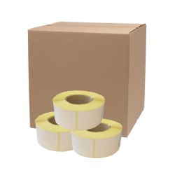 Set 84 Role Etichete Termice Autoadezive 40x46 mm, 600 Etichete/Rola, Autocolant Termo Eco Set 84 Role Etichete Termice Autoadezive 40x46 mm, 600 Etichete/Rola, Autocolant Termo Eco