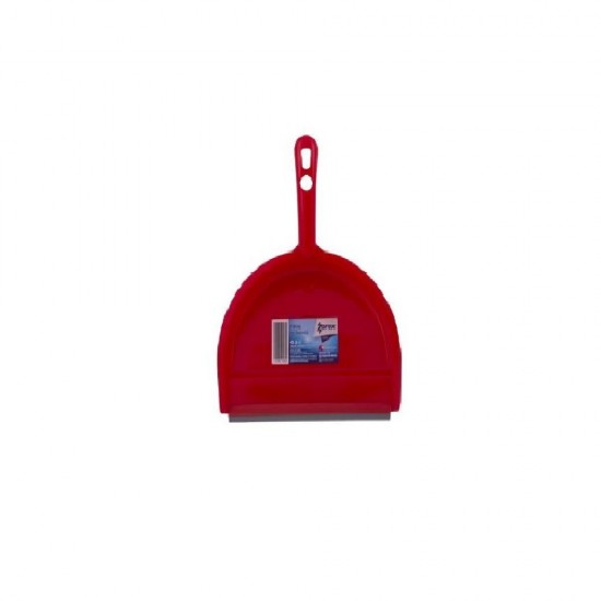 Faras cu Lamela din Cauciuc, 22.7x30x10.5 cm, Polipropilena, Culoare Rosie, Farase cu Lamela, Farase cu Lamela din Cauciuc Zorex Clasic, Farase pentru Curatenie, Farase pentru Menaj, Farase pentru Uz Casnic