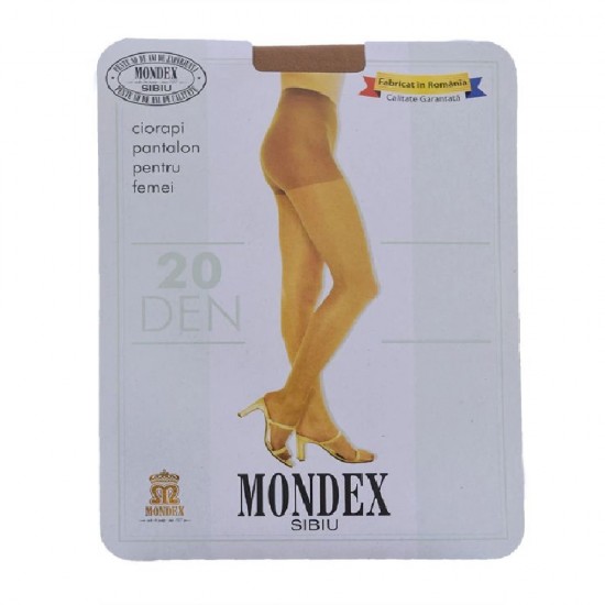 Dres Pantalon Mondex pentru Dama, Camel, Marimea 3, 20 Den, Poliamida, Dres Pantalon pentru Dama, Dres Pantalon pentru Femei, Dres Pantalon Camel, Pereche Dres Pantalon Camel pentru Femei