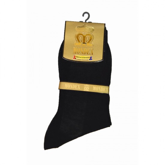 Sosete Clasice pentru Barbati Mondex, 41-43, Negre, Sosete, Sosete Clasice, Sosete Barbati, Sosete pentru Barbati, Sosete Bumbac, Soseste Bumbac Barbati, Sosete din Bumbac, Sosete din Bumbac pentru Barbati