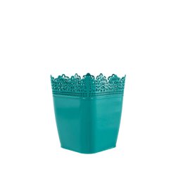 Ghiveci Dantelat Sterk, 1.7L, Turcoaz, 14.5x14.5x16 cm, Plastic, Ghiveci, Ghiveci Dantelat, Ghiveci Flori, Ghiveci Pentru Flori, Ghiveci Color, Ghiveci Interior, Ghiveci Plastic, Ghiveci Cu Model Dantelat, Ghiveci Interior Flori Ghiveci Dantelat Sterk, 1.7L, Turcoaz, 14.5x14.5x16 cm, Plastic, Ghiveci, Ghiveci Dantelat, Ghiveci Flori, Ghiveci Pentru Flori, Ghiveci Color, Ghiveci Interior, Ghiveci Plastic, Ghiveci Cu Model Dantelat, Ghiveci Interior Flori