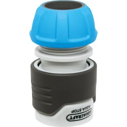 Conector Furtun cu Sistem de Oprire a Apei  AQUACRAFT Soft-Touch, 13 mm, Accesoriu pentru Interconectare Furtun, Conector cu Sistem de Oprire al Apei, Conector Ergonomic pentru Furtun, Conector Furtun Soft-Touch, Conector Furtun 13 mm Conector Furtun cu Sistem de Oprire a Apei  AQUACRAFT Soft-Touch, 13 mm, Accesoriu pentru Interconectare Furtun, Conector cu Sistem de Oprire al Apei, Conector Ergonomic pentru Furtun, Conector Furtun Soft-Touch, Conector Furtun 13 mm