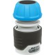 Conector Furtun cu Sistem de Oprire a Apei  AQUACRAFT Soft-Touch, 13 mm, Accesoriu pentru Interconectare Furtun, Conector cu Sistem de Oprire al Apei, Conector Ergonomic pentru Furtun, Conector Furtun Soft-Touch, Conector Furtun 13 mm