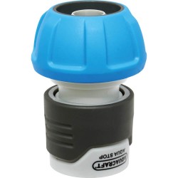 Conector Furtun cu Sistem de Oprire a Apei  AQUACRAFT Soft-Touch, 16-19mm, Accesoriu pentru Interconectare Furtun, Conector cu Sistem de Oprire al Apei, Conector Ergonomic pentru Furtun, Conector Furtun Soft-Touch, Conector Furtun 16-19mm Conector Furtun cu Sistem de Oprire a Apei  AQUACRAFT Soft-Touch, 16-19mm, Accesoriu pentru Interconectare Furtun, Conector cu Sistem de Oprire al Apei, Conector Ergonomic pentru Furtun, Conector Furtun Soft-Touch, Conector Furtun 16-19mm