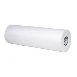 Rola Cearsaf din Hartie Alba in 2 Straturi, 42m x 60cm, Greutate 1000 g, Rola Cearsafuri Hartie, Rola Hartie Pat, Cearsafuri si Role Pat Masaj, Cearceaf Hartie de Unica Folosinta, Consumabile Sanitare, Cearsaf Hartie Alb