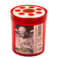 Candela Parafina cu Capac, Timp Ardere 30 h, 85x65 mm, Culoare Rosie, Lumanare Candela, Lumanari si Candele Tip 20, Candele din Parafina, Candele pentru Exterior, Candele pentru Sarbatori, Candele cu Capac, Candela cu Capac Metalic Candela Parafina cu Capac, Timp Ardere 30 h, 85x65 mm, Culoare Rosie, Lumanare Candela, Lumanari si Candele Tip 20, Candele din Parafina, Candele pentru Exterior, Candele pentru Sarbatori, Candele cu Capac, Candela cu Capac Metalic