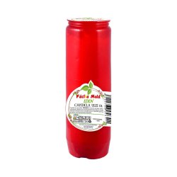 Candela Faclia Mold Eden 04, Timp de Ardere 108 h, Ulei si Parafina, Plastic, Candela Plastic, Candela din Plastic, Candela Eden, Candela Eden Faclia, Candela cu Ulei Natural, Candela Eden Faclia, Candela cu Ulei Faclia