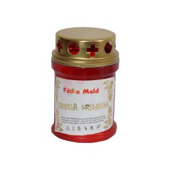 Candela Faclia Mold Premium P1, Timp de Ardere 25 h, Parafina, Plastic, Candela Plastic, Candela din Plastic, Candela Premium, Candela Premium Faclia, Candela cu Parafina Naturala, Candela Premium Faclia, Candela cu Parafina Faclia