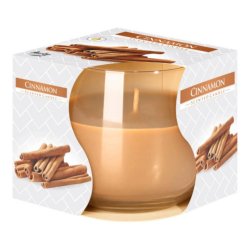 Lumanare Parfumata in Pahar de Sticla Aura Cinnamon, Lumanare Pahar de Sticla, Lumanare Aura, Lumanare Pahar de Sticla Aura, Lumanare Aromatica, Lumanare Decorativa, Lumanare Parfumata Decorativa